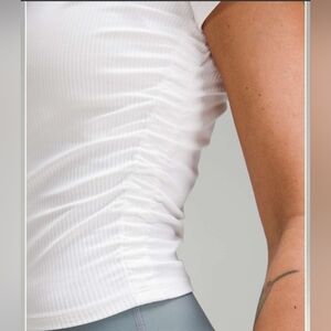 Lululemon All It Takes Ribbed Nulu T- Shirt.
